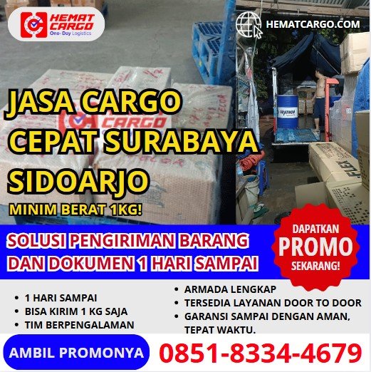 Ekspedisi Surabaya sidoarjo Murah, Cepat dengan Tarif Hemat 2500/kg
