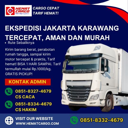 Ekspedisi Jakarta Karawang Cepat 1 Hari Sampai