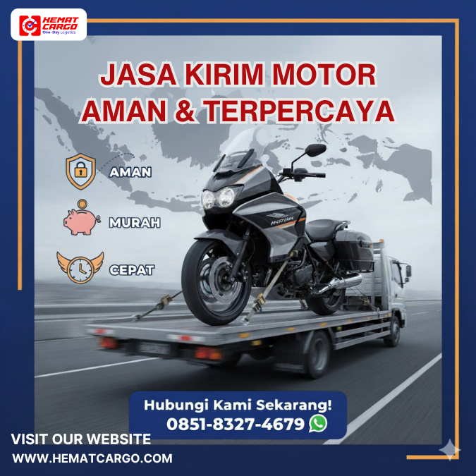 Jasa Pengiriman Motor Surabaya Jogja