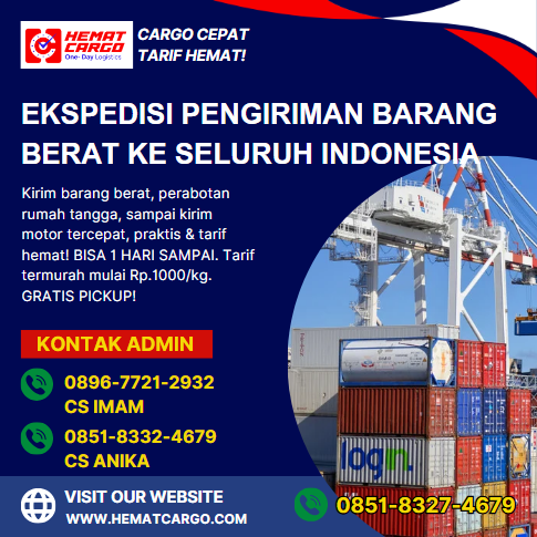 Proses Kirim Barang Via Hemat Cargo Ekspress